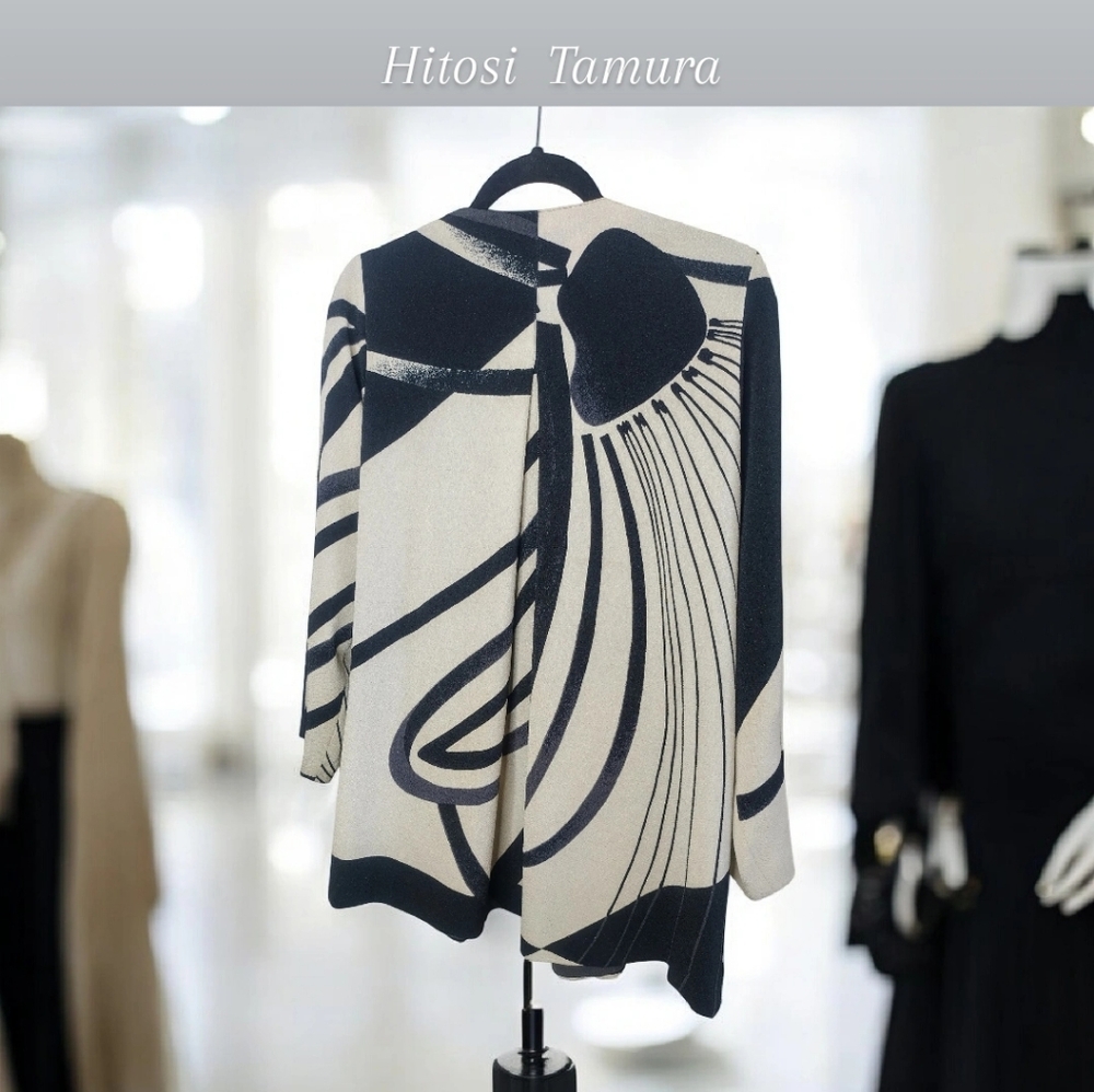 Hitosi Tamura Vintage Samurai Cape Blazer XL